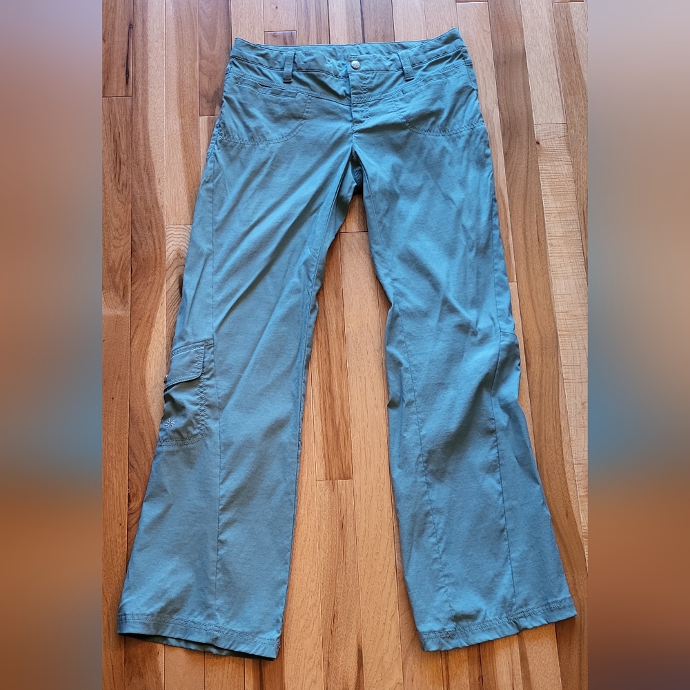 Athleta: Blue Cargo Pants